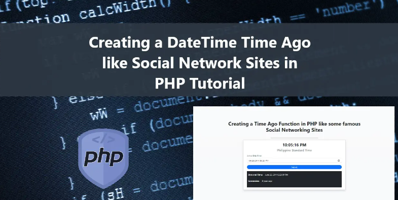 PHP converting DATETIME - Tutorial Wala